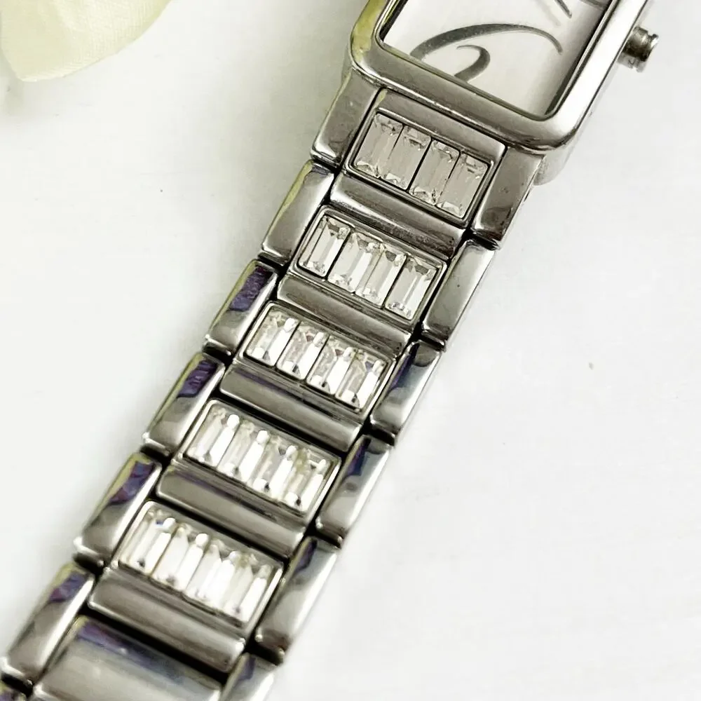 Dkny silver baguette